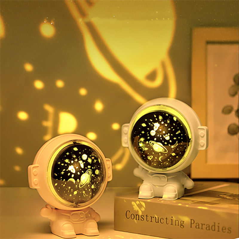 Galaxy Star Projector – Astronaut Night Light Lamp, Starry Sky Projection for Kids & Baby Room Decor Gift