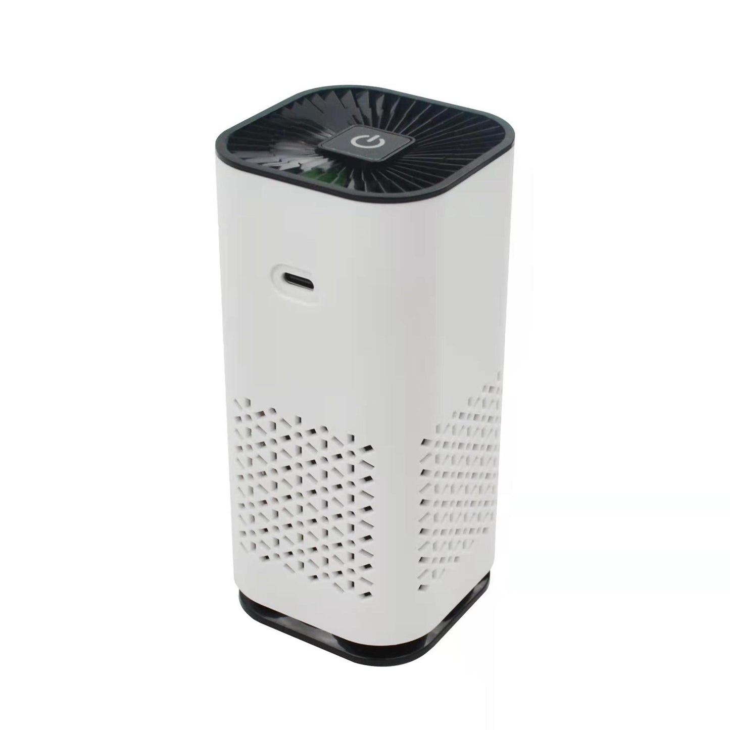 Car air purifier: negative ion generator, removes formaldehyde, dust, smoke. Home/car use.