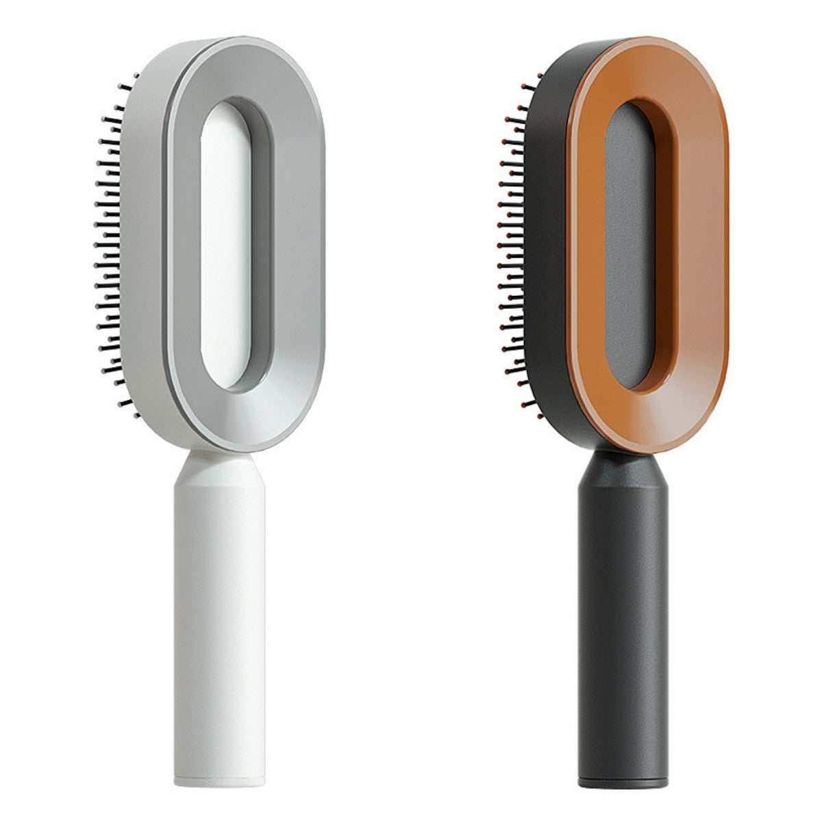 One-Key Cleaning Hair Brush: Anti-Static Airbag Massage Scalp Comb for Women.