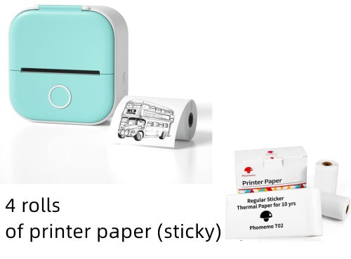 Mini Bluetooth Thermal Label/Photo Printer