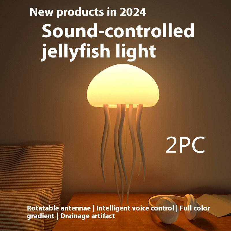 Jellyfish Mood Lamp: LED Night Light & Smart Table Lamp