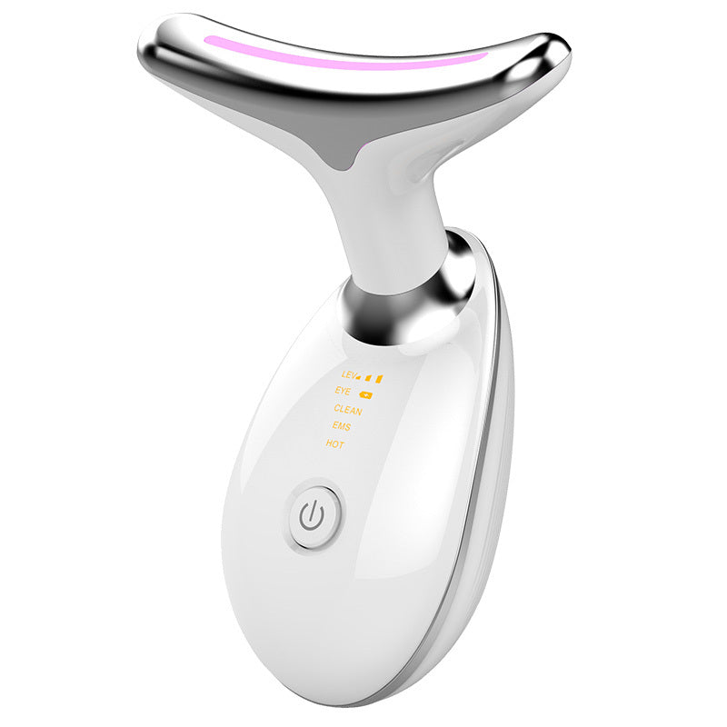 EMS Microcurrent Neck Massager for Lifting and Wrinkle Reduction