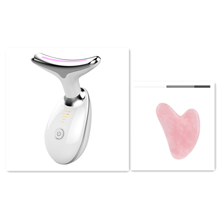 EMS Microcurrent Neck Massager for Lifting and Wrinkle Reduction