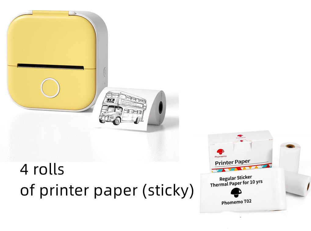 Mini Bluetooth Thermal Label/Photo Printer