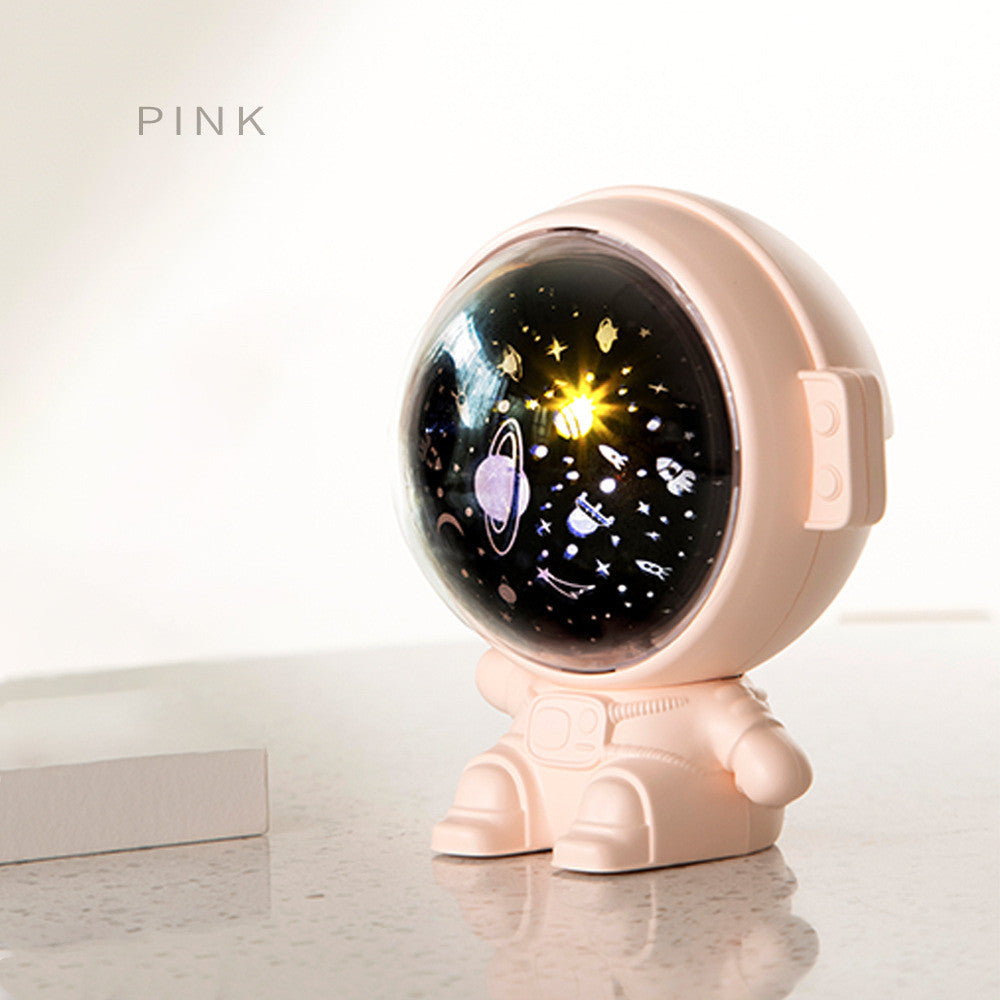 Galaxy Star Projector – Astronaut Night Light Lamp, Starry Sky Projection for Kids & Baby Room Decor Gift