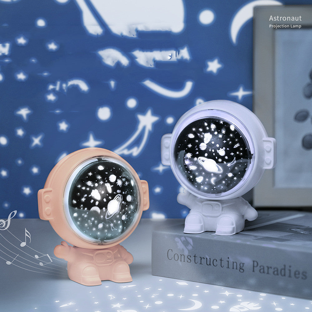 Galaxy Star Projector – Astronaut Night Light Lamp, Starry Sky Projection for Kids & Baby Room Decor Gift
