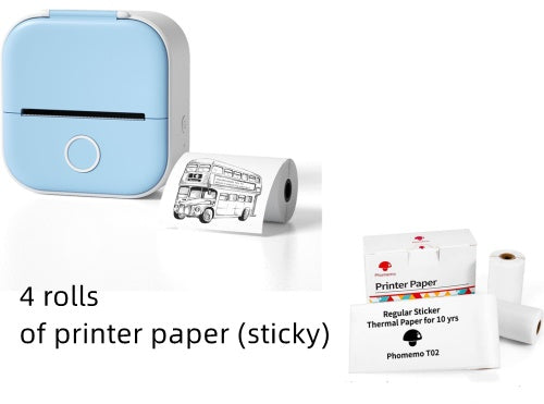 Mini Bluetooth Thermal Label/Photo Printer