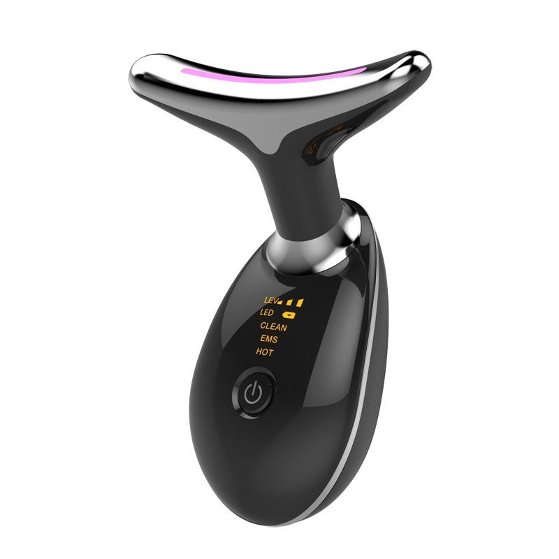 EMS Microcurrent Neck Massager for Lifting and Wrinkle Reduction