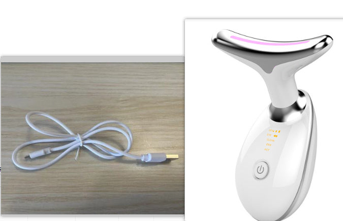 EMS Microcurrent Neck Massager for Lifting and Wrinkle Reduction
