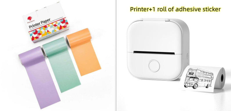 Mini Bluetooth Thermal Label/Photo Printer