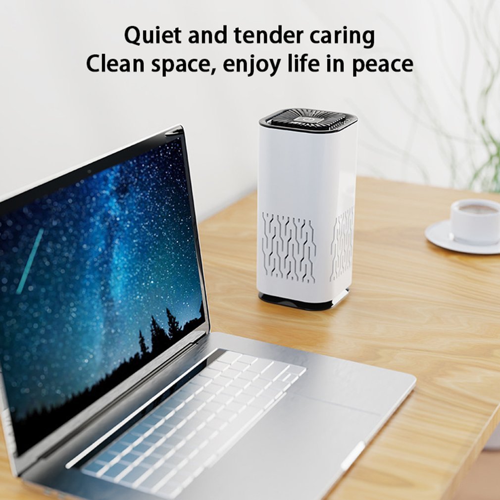Car air purifier: negative ion generator, removes formaldehyde, dust, smoke. Home/car use.