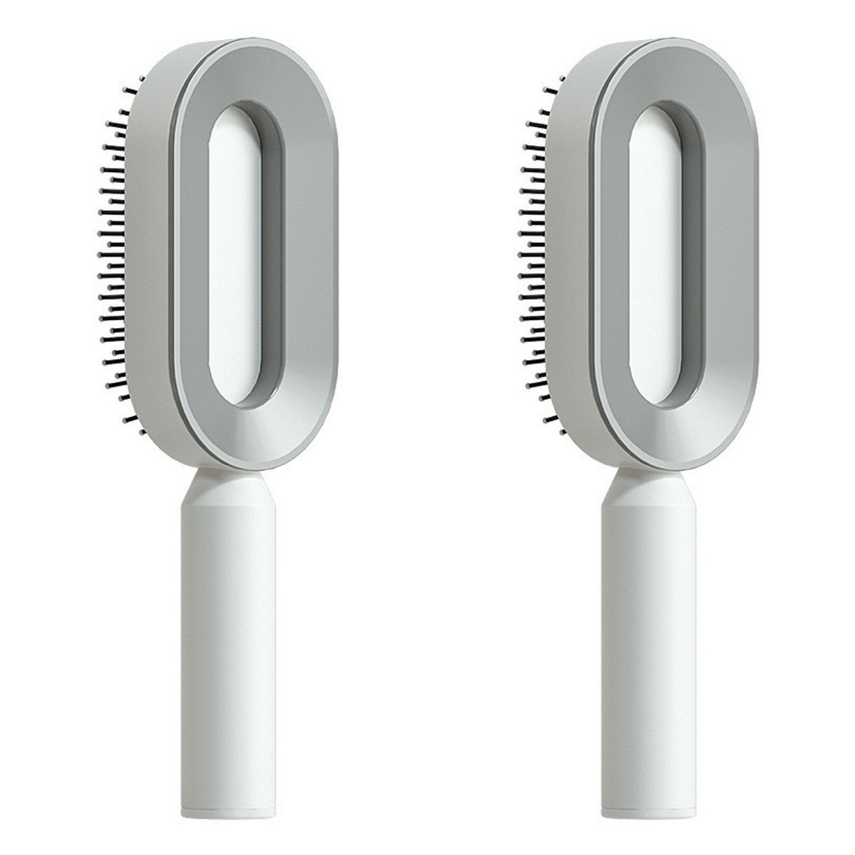 One-Key Cleaning Hair Brush: Anti-Static Airbag Massage Scalp Comb for Women.
