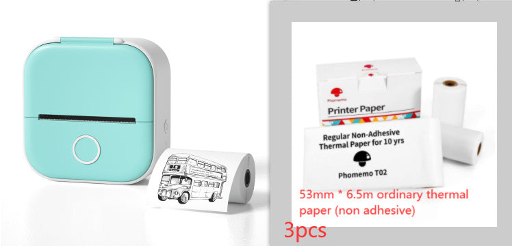 Mini Bluetooth Thermal Label/Photo Printer