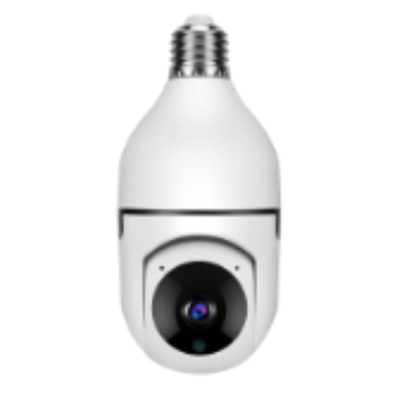 1080P WiFi Bulb Camera with 4X Zoom, E27 Socket, 5GHz WiFi Home Security.
