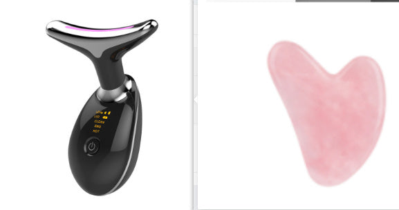 EMS Microcurrent Neck Massager for Lifting and Wrinkle Reduction
