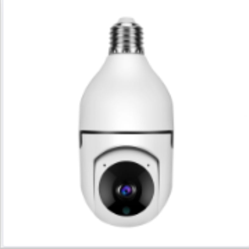 1080P WiFi Bulb Camera with 4X Zoom, E27 Socket, 5GHz WiFi Home Security.