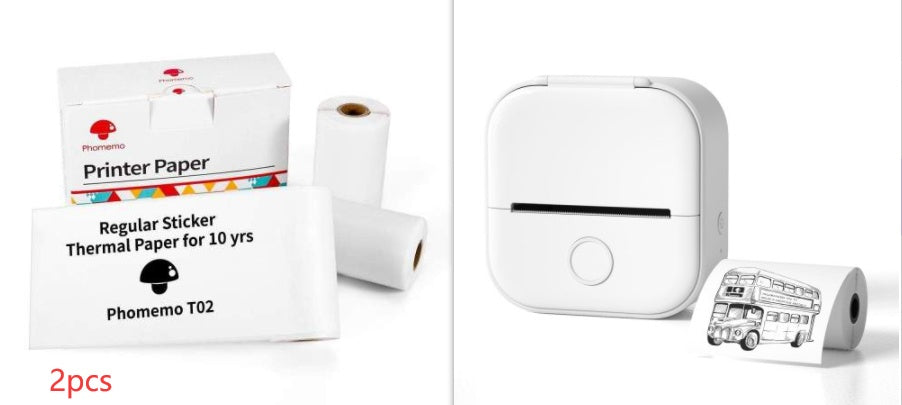 Mini Bluetooth Thermal Label/Photo Printer