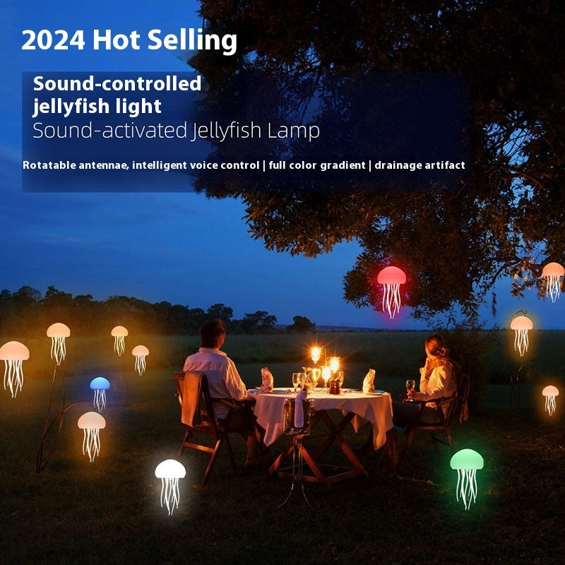 Jellyfish Mood Lamp: LED Night Light & Smart Table Lamp