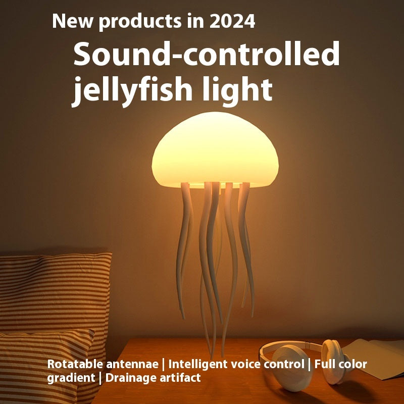 Jellyfish Mood Lamp: LED Night Light & Smart Table Lamp