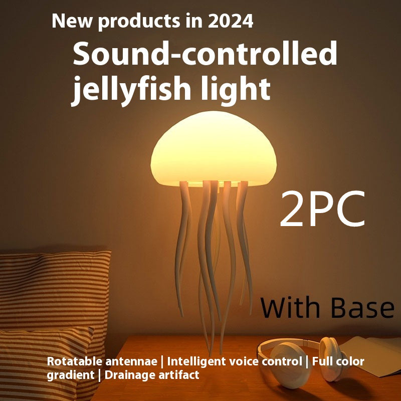 Jellyfish Mood Lamp: LED Night Light & Smart Table Lamp