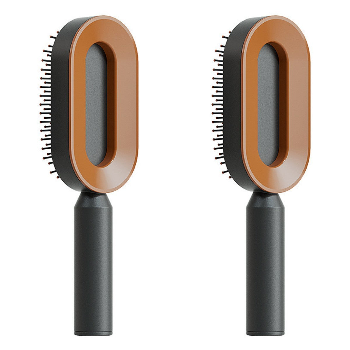 One-Key Cleaning Hair Brush: Anti-Static Airbag Massage Scalp Comb for Women.