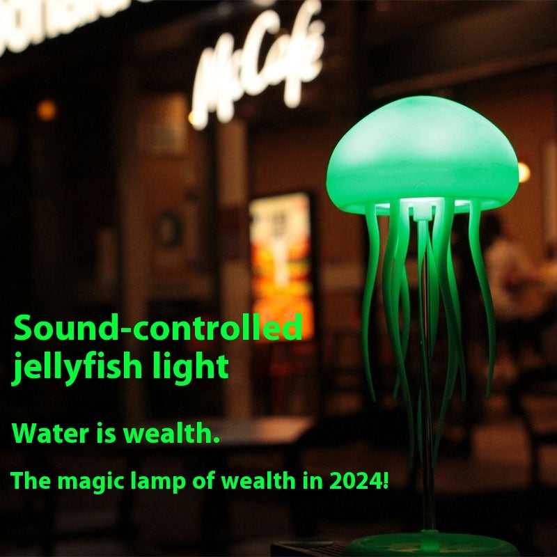 Jellyfish Mood Lamp: LED Night Light & Smart Table Lamp